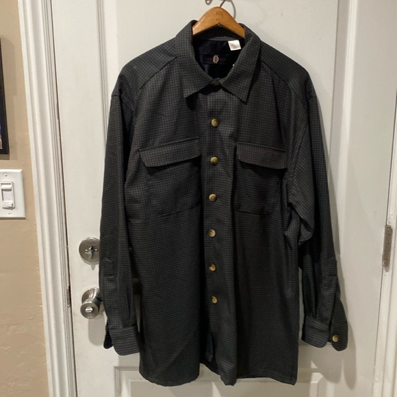 New with tags Devon Harris wool shirt - Picture 1 of 4